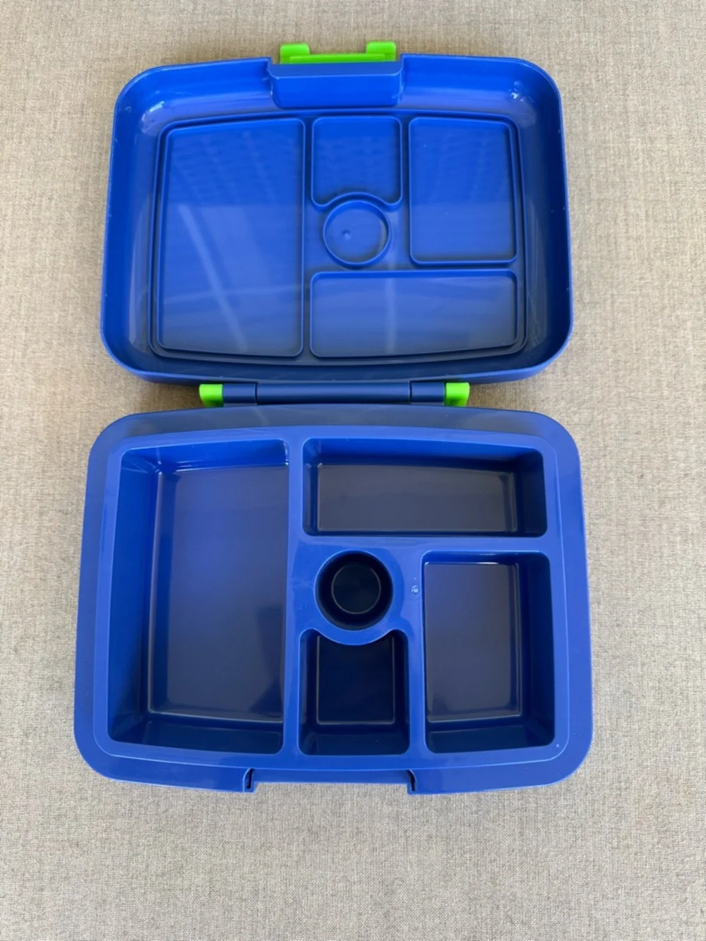 Bluey Lunchbox Case - Blue and Lime Green